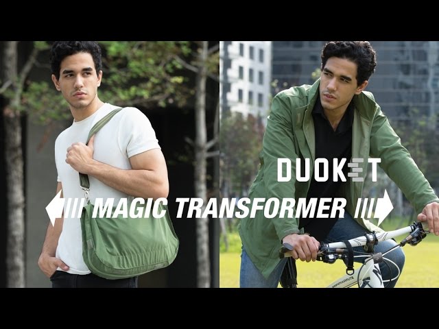 Invention a Day - Episode #115: The Transforming Jacket-bag