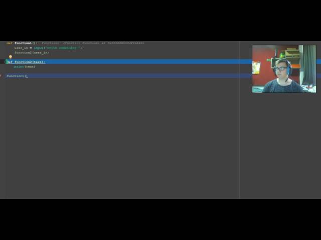 Python basics - Passing variables between functions