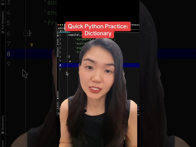 Quick Python Practice: Dictionary #python #coding #programming #olevel #computing