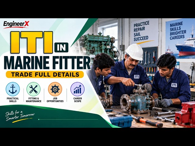 ITI Marine Fitter | मरीन फिट्टर ट्रेड | Course Job Salary & Career