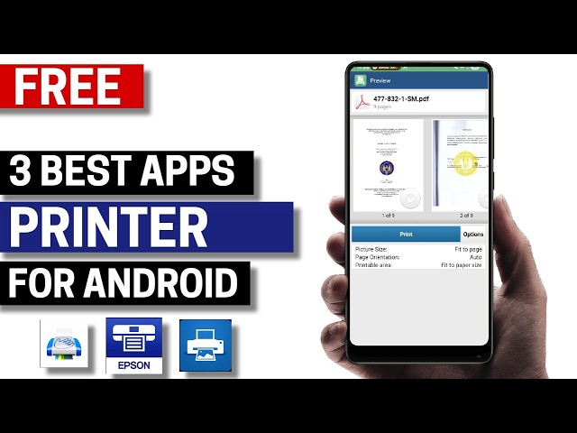 3 Best Free Printer Apps for Android 2026
