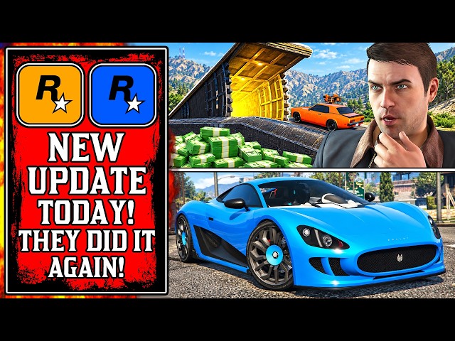 GTA Online Just Got A LOT Better... The NEW GTA Online UPDATE Today! (GTA5 New Update)