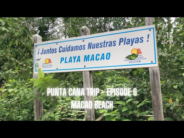 Punta Cana Trip Vlog - Episode 6 | Macao Beach