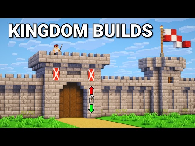 15+ KINGDOM Build Hacks In Minecraft!