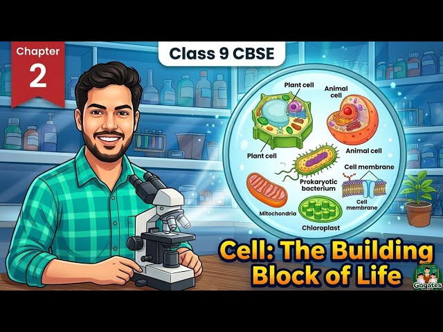 Cell: The Building Block of Life | Class 9 Science Chapter 2 | Complete Explanation in Hindi | NCERT