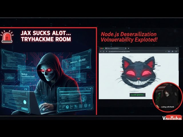 Exploiting Node.js Vulnerabilities: A Hands-On TryHackMe Guide
