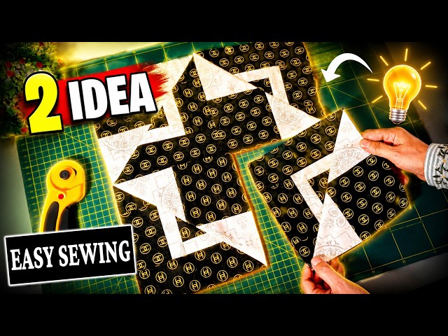 💛Mastering Patchwork: Easy Techniques for Beautiful Results | 2 Idea