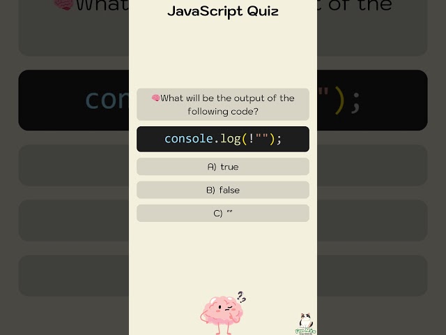 🧠What will be the output of the following code?