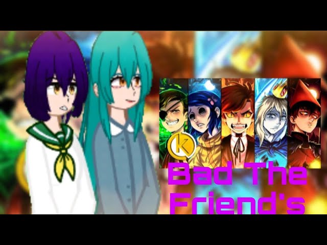 Gushing over magical girls react to rap do Bad End Friend's @OkabeOficial 1/3