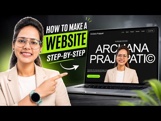 How to Create a Professional Portfolio Website (Step-by-Step)