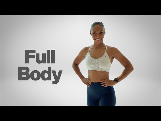 20 Minute Full Body Strengthen and Tone BODYWEIGHT  Workout 💪🏽