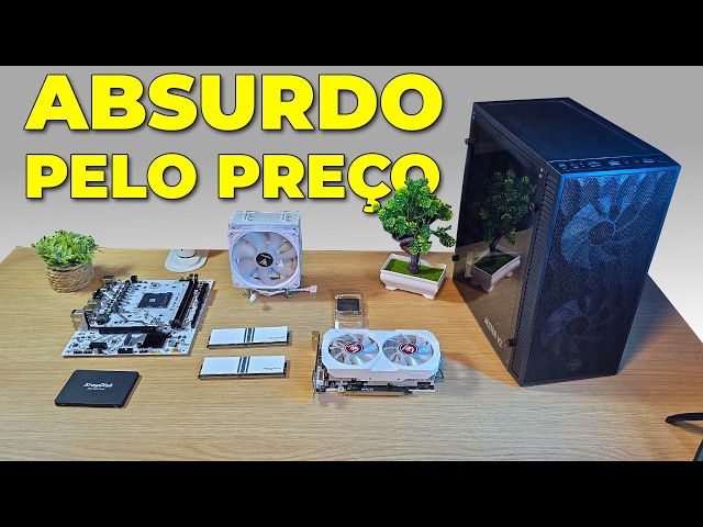 How I built this Ryzen Gaming PC for R$1,230 + upgrades (assembly and testing)