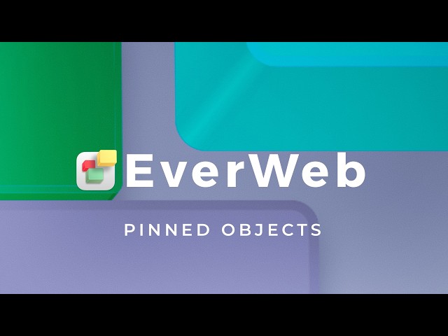 EverWeb's ALL New Object Pinning! Responsive Web Design Freedom!