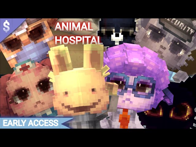 ANIMAL HOSPITAL SHOWCASE | MINECRAFT ADDON | EARLY ACCESS NO.2 ON PATREON ⬇️ |*