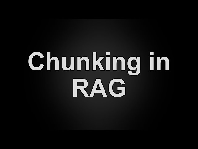 Chunking in RAG Explained in 60 Seconds | What is Chunking in RAG?