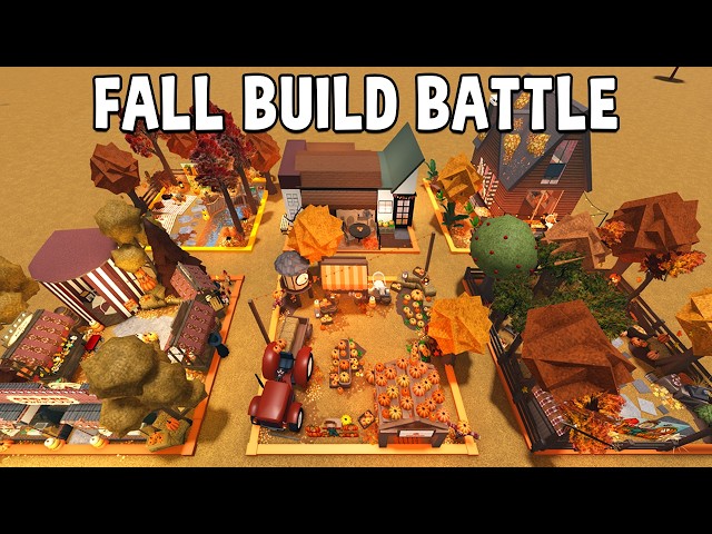 MEGA Fall Build-Off CHALLENGE!