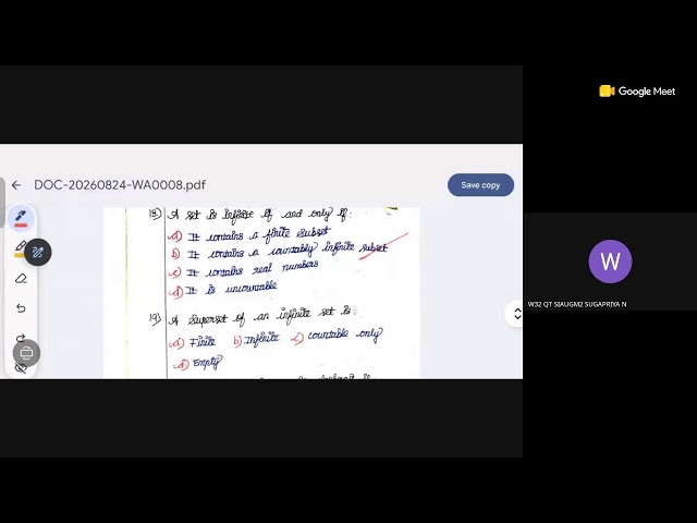 Countable and Uncountable, Cantor Sets - Real Analysis Revision - UG TRB Maths 2