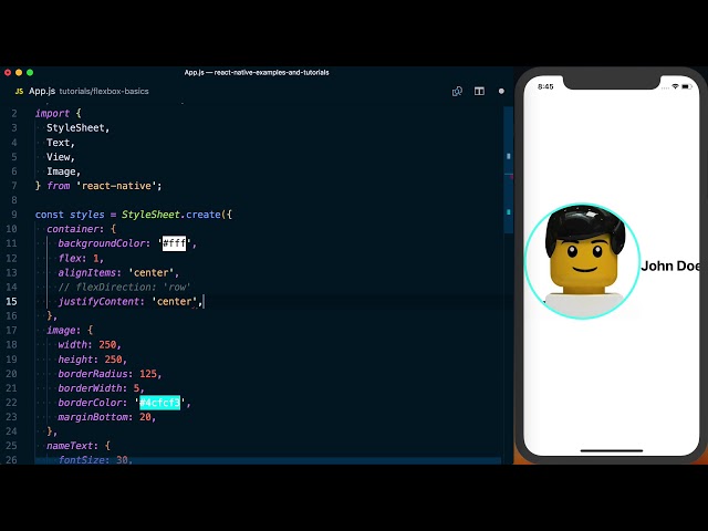 Layout with Flexbox - React Native Basics