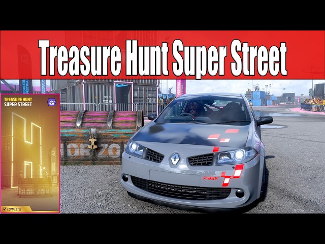Forza Horizon 5 Treasure Hunt Super Street - Open the hatch and turn up the heat to top the podium