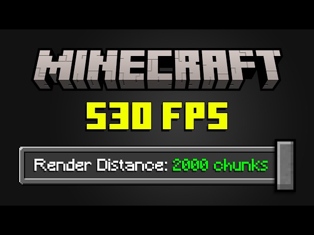 I Fixed Minecraft's FPS