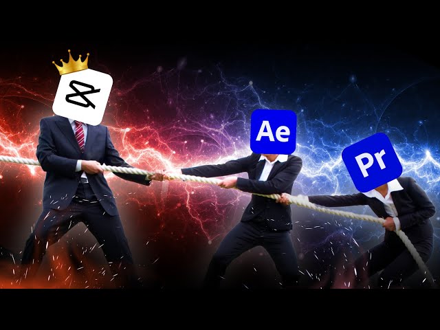 CAPCUT VS AFTER EFFECTS | Video Editing 2024 | Capcut PC | Adobe Premiere Pro After Effect