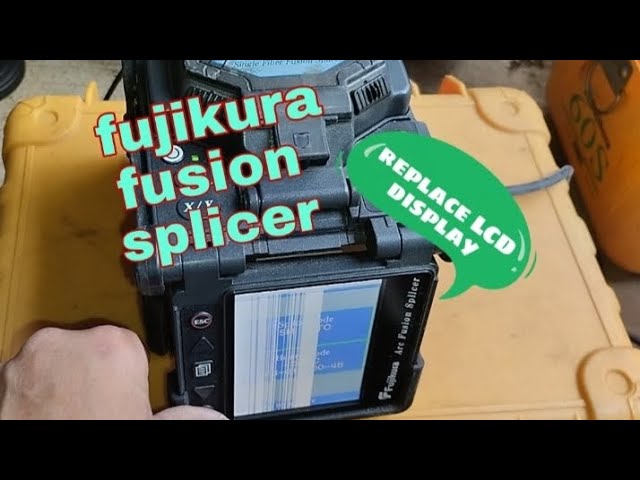 How to splice a fiber optic cable using Fujikura arc fusion splicer