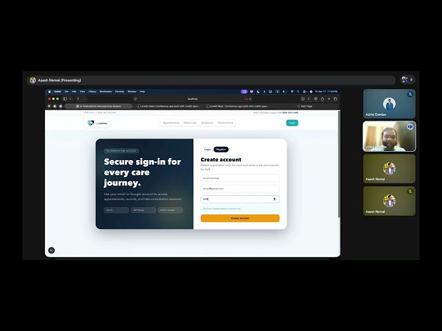 Building a Cloud-Native AI Telemedicine Platform with Microservices