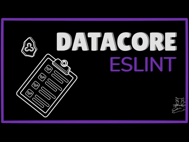 Using Obsidian ESLint to Verify Datacore Components