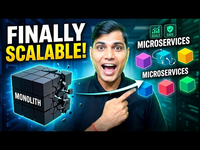 Microservices Architecture Explained | Monolith vs Microservices | System Design #1
