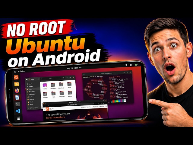 How to Install REAL Ubuntu Desktop on Any Android Phone (No Root)