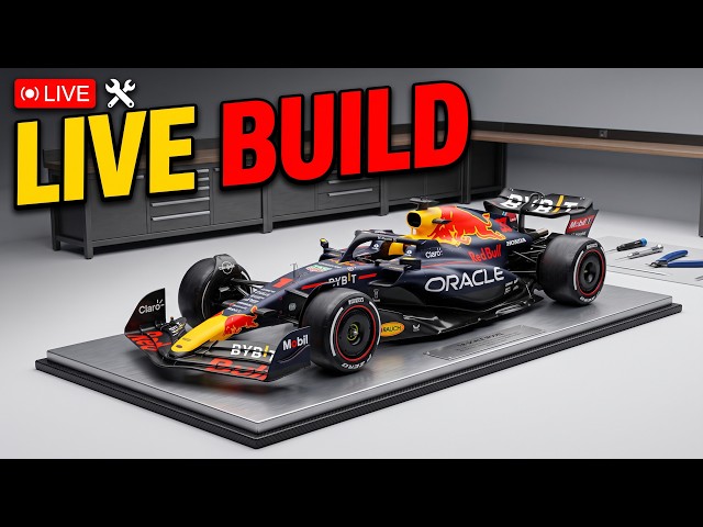 Build Max Verstappen's 2023 RB19 Red Bull F1 Racing Car - Pack 16 - Stages 81-86