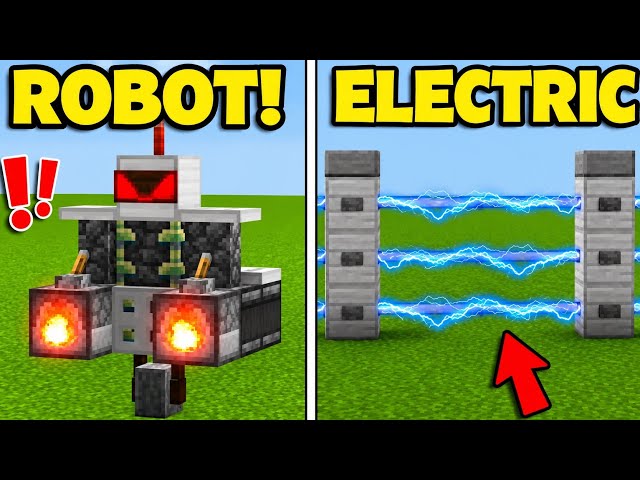Top 10 Redstone Builds & Tricks [ Minecraft ]