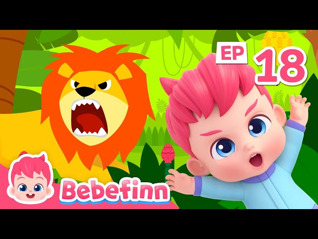 Moo 🐄 Oink! 🐷 Animal Sounds Song | EP18 | Songs for kids | Bebefinn - Nursery Rhymes & Kids Songs