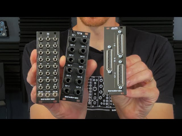 Boredbrain DB25, TRS, and IO brief introduction (Xcelon direct output expanders)