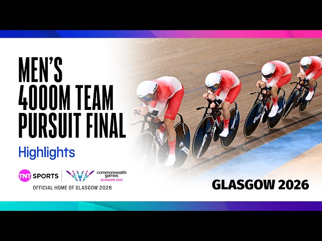 SENSATIONAL BATTLE! 🤩 | Cycling Men's 4000m Team Pursuit Final | Glasgow 2026 Commonwealth Games