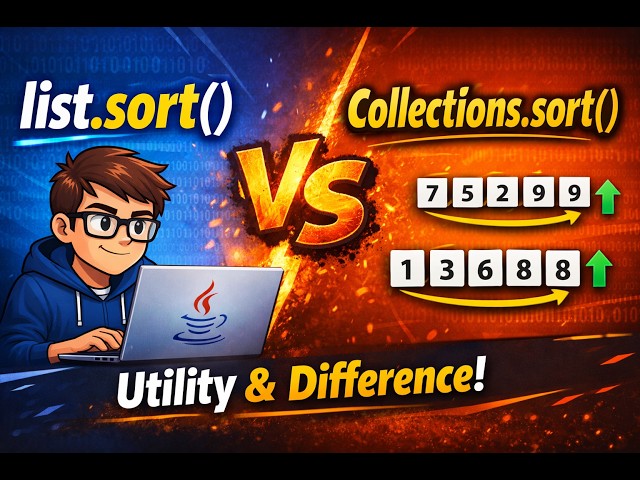 list.sort() method  explored in detailed way.. #arraylist #sorting #java   #corejavatutorial