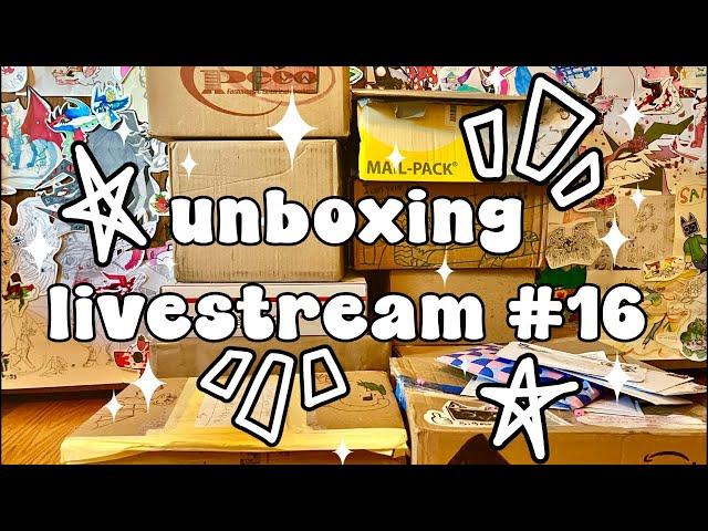🔴📦Sunset Sara's Unboxing Livestream #15📦🔴