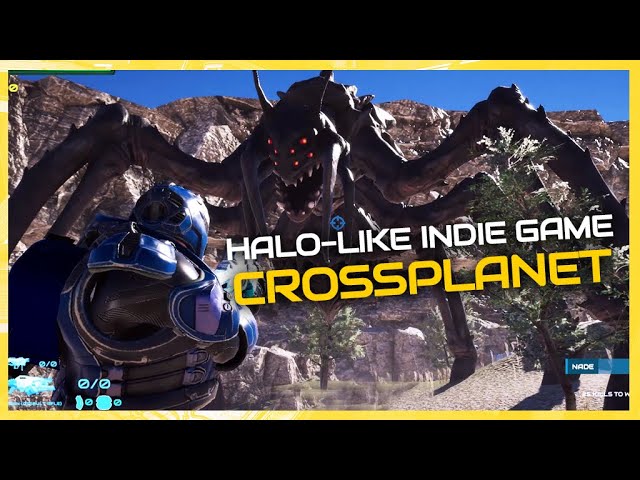 My Halo Inspired Game - CrossPlanet Boss Battle