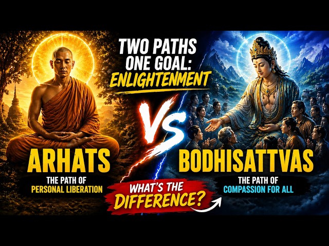 Difference Between Arhats and Bodhisattvas: Two Paths to Enlightenment in Buddhism