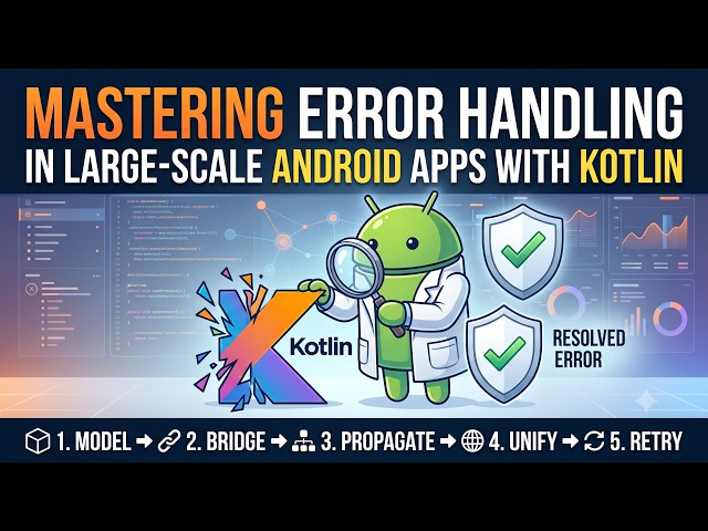 Stop Try-Catch! Master Android Error Handling in Kotlin | Error Handling in Large-Scale Android
