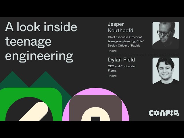 Config 2024: A look inside teenage engineering (CEO & Founder, Jesper Kouthoofd) | Figma