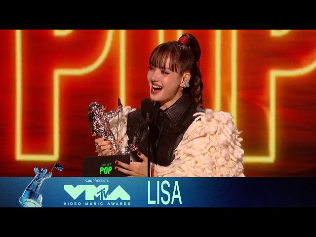 LISA Wins Best Pop for "Dream" | 2026 VMAs