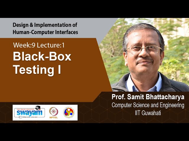 Lec 31: Black-Box Testing I