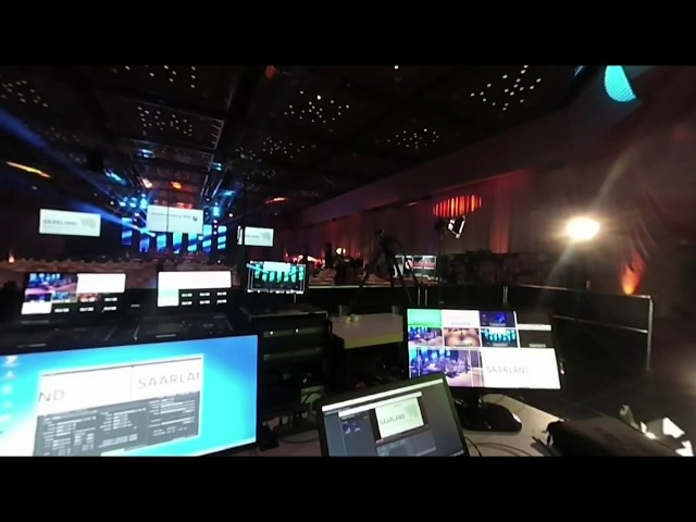 behind the scene - kurzer Blick in den Bereich Front of House einer Veranstaltung -VR180 3D #VuzeXR