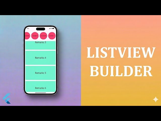 Flutter ListView And ListView.Builder Tutorial | Scrollable Lists & Dynamic Data | The Tech Leaf