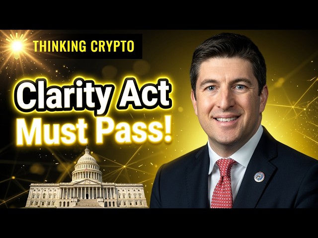 Congressman Bryan Steil talks Clarity Act Outlook, Tokenization, & Congress Stock Trading Ban!
