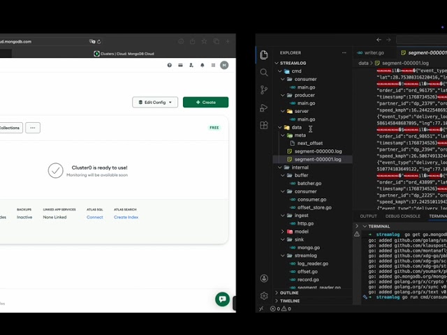 I built my own Kafka inspired event streaming engine.
