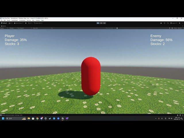 One Over Zero Prototype v0.1.1 — Bow and arrow