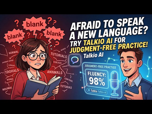 Afraid to Speak a New Language? Try Talkio AI for Judgment-Free Practice!
