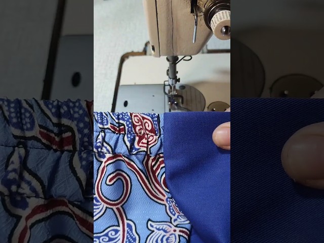How to get perfect fabric to elastic joints every time #sewing sewingtips #sewingticks #sewinghacks